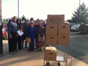 Photo-Service project with Bob Evans to deliver meals for Easter 04-02-20151
