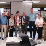 Kit and Roger Freudenburg, Tom and Mary Quinn, Taku, Brad McGinty, Stan Hutson, Julia Prullage and Dan Sauer.