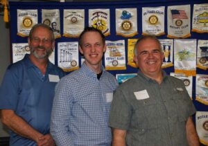 West Plains: John Kenslow, president-elect; Brian Cope, secretary; and Mark Lewis.