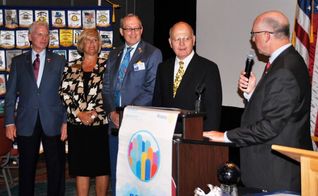 Paul Reinert, Susan Haralson, David Bixler, Melvin Platt and Larry Lunsford