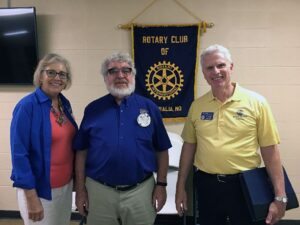 Centralia AG Danita Wood and Pres Glenn Brown