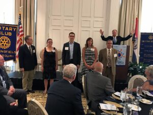 5 Springfield Rotary Presidents Installed