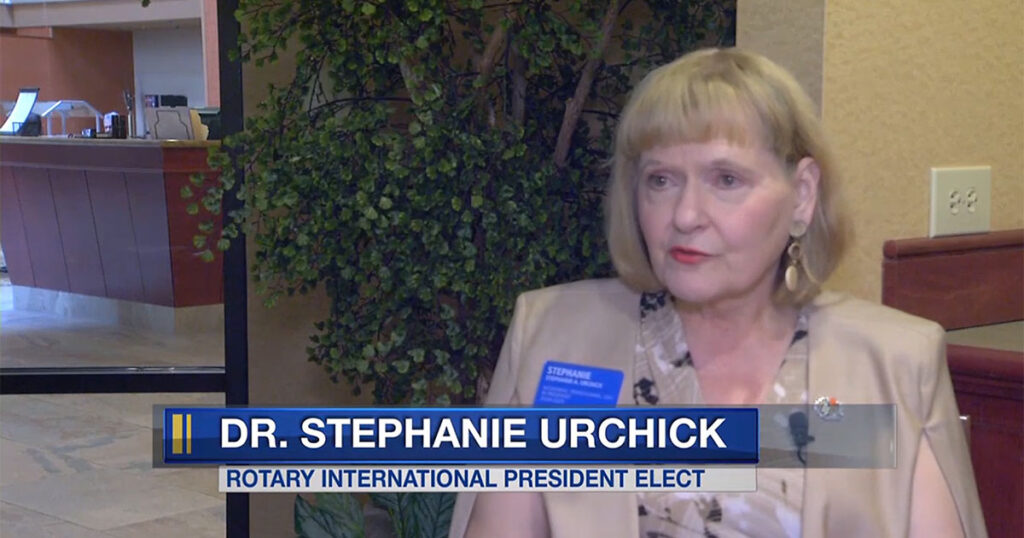 Rotary International’s first U.S. female president spoke in Springfield